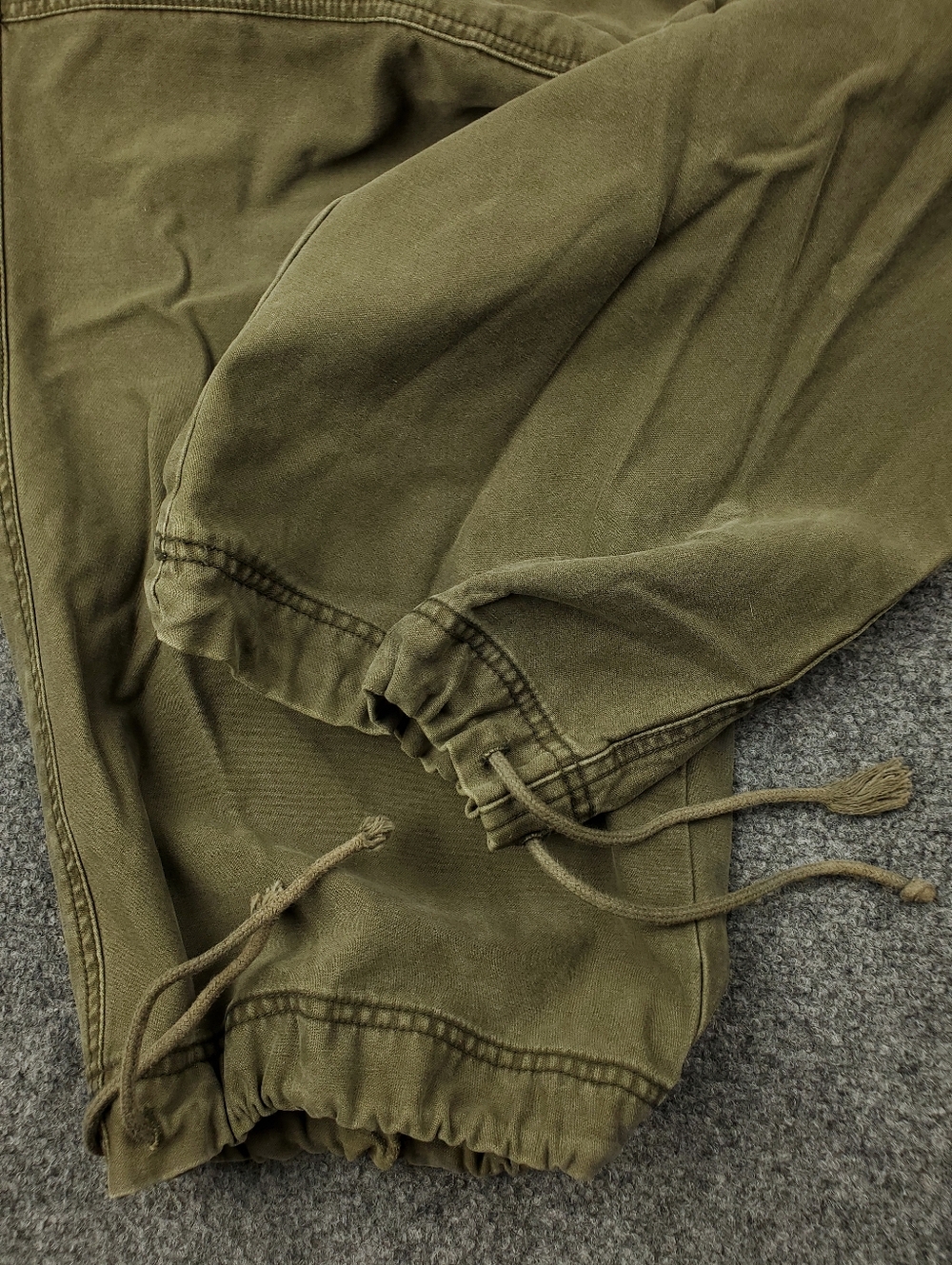 Vintage Y2K 2003 Old Navy Cargo Pants 42x32 Baggy Loose Fit Paratrooper Military - Picture 7 of 14